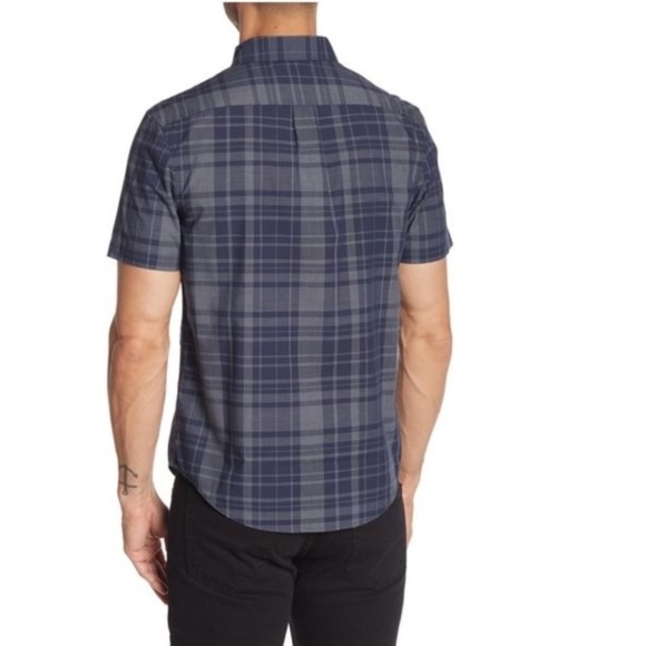 Original Penguin Slim Fit Plaid Woven Shirt - Picture 2 of 7